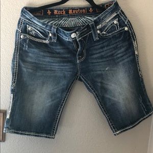 Ladies jean shorts